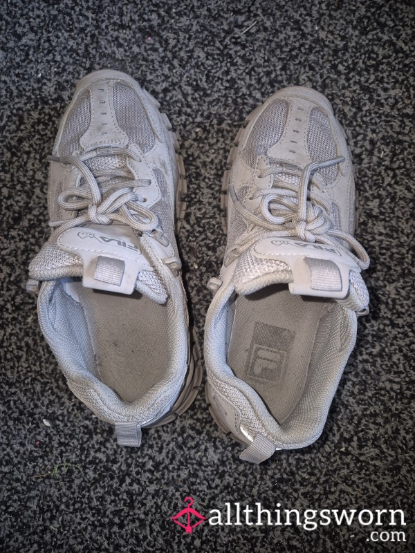 Well Worn Size 4 Trainers