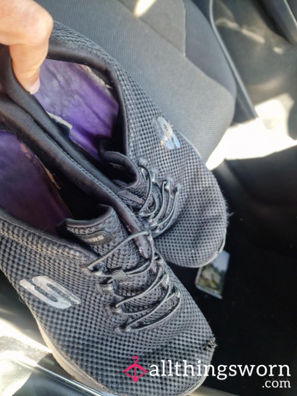 Well Worn Skechers For Work