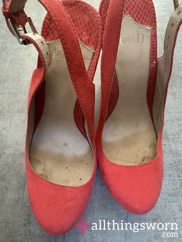 Well Worn Sling Back Heel