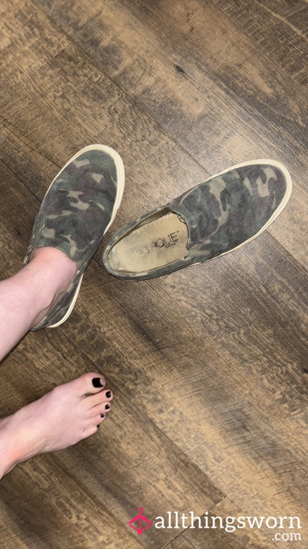 Well Worn Slip On Shoes