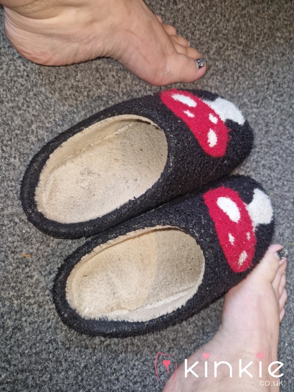 17 Month Worn Slippers 😏