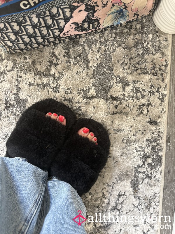 Well Worn Slippers Where My Precious Feet Have Marinated 😘