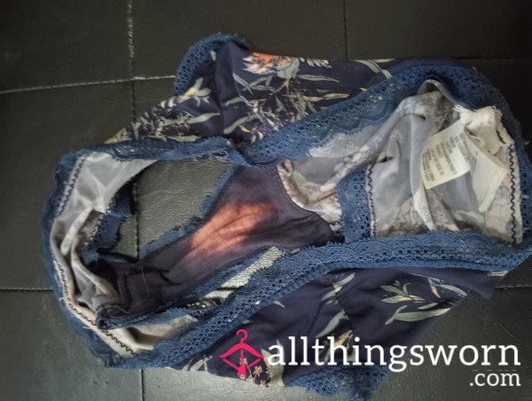 Well Worn, Small Frilly Blue Panties