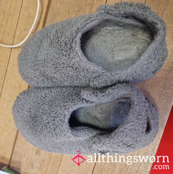 Well Worn Smelly Croc Slippers