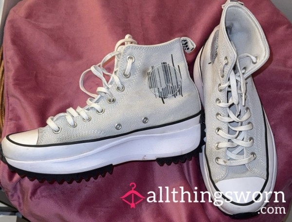 Well-worn, Smelly Grey Converse 🩶