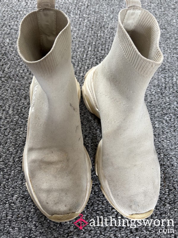 Well Worn Smelly Steve Madden Sock Shoes
