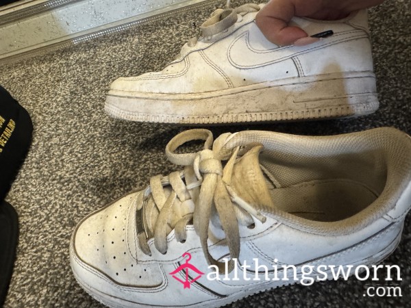 Well Worn Smelly Stinking Airforce 1s