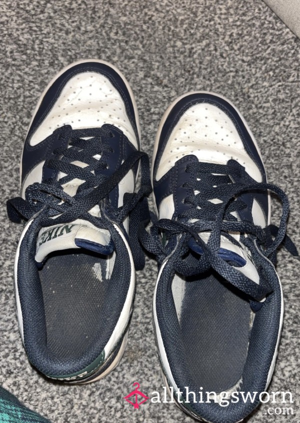 Well-Worn, Smelly Trainers - No Socks Needed