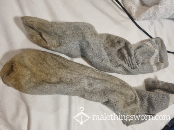 Well Worn Smelly Work Socks!