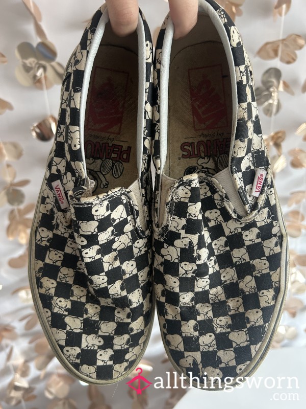Well Worn Snoopy Vans ❤️