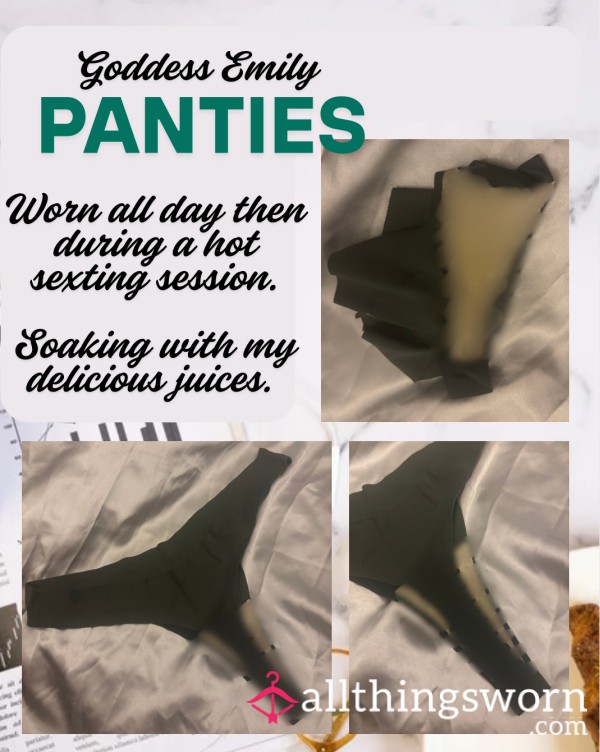 Well Worn, Soaking Wet Thong