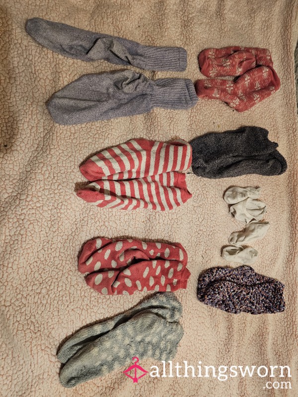 Well Worn Socks  Bbw Size 5 Feet