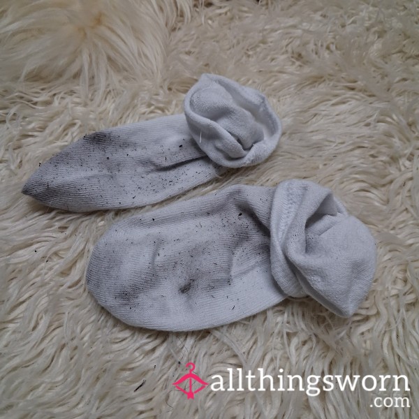 Well Worn Socks Dirty White + FREE NAUghty GiFT
