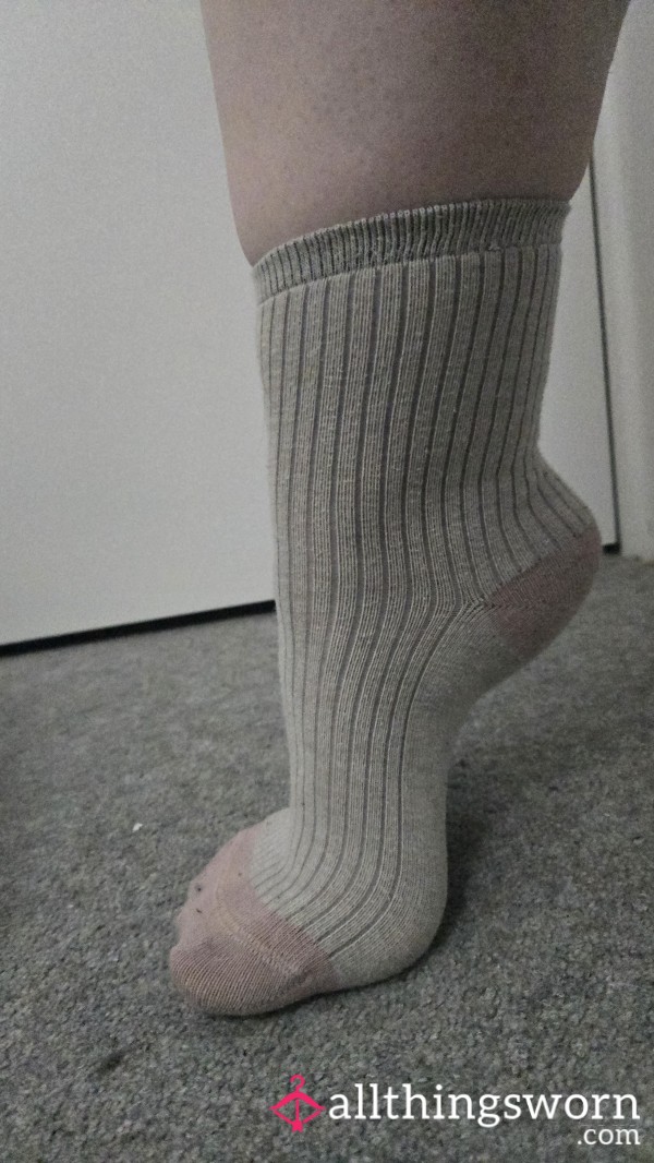 Well-Worn Socks Looking For A Foot-Loving Home 🧦💋