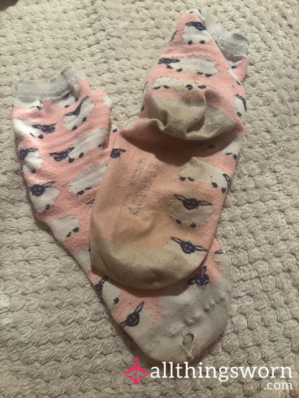 Well Worn Socks With Holes