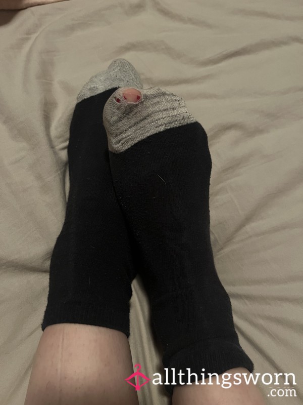 Black Socks, Hole In One Sock