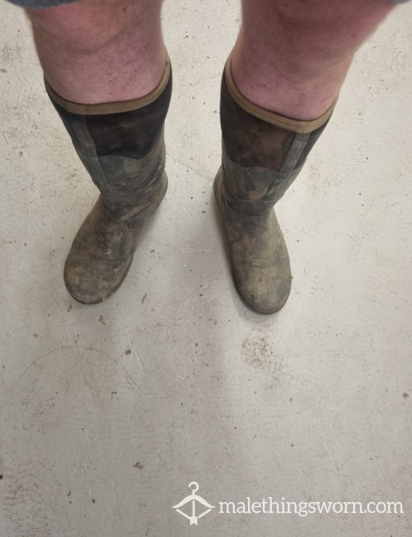 Well Worn, Split Smelly Work Wellies/boots