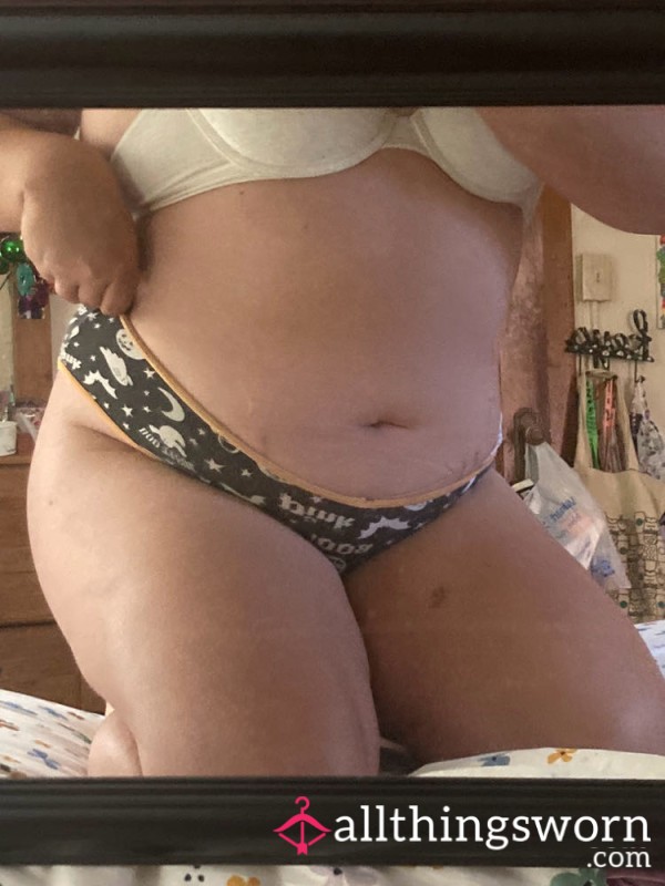 Well-worn Sp**ky VS Cheeky Panties