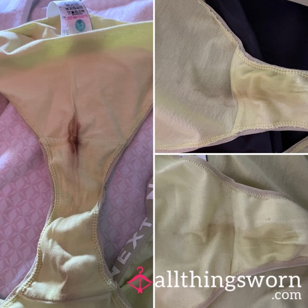 Well Worn Stained Panties