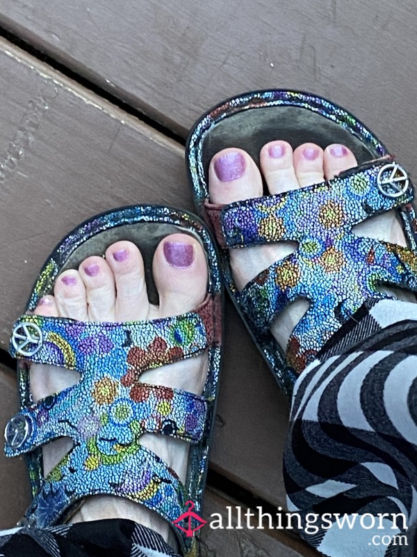 Very Well Worn Sandals