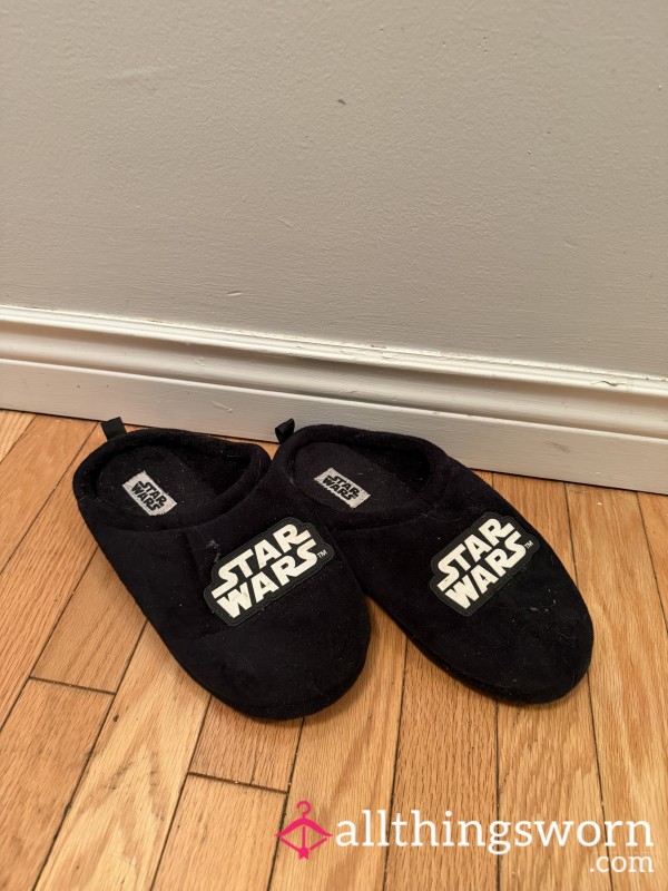 Well Worn Star Wars Slippers