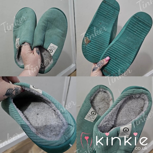 Well Worn Stinky House Slippers 🥿