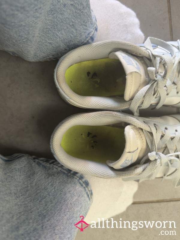 Well Worn Stinky Nike Trainers