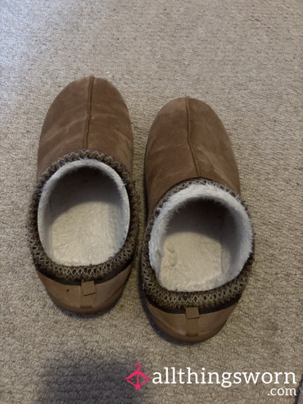 Well Worn Stinky Slippers