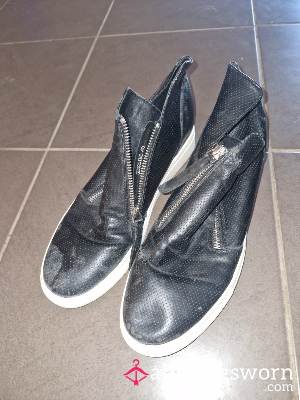 Well Worn Stinky Sneakers