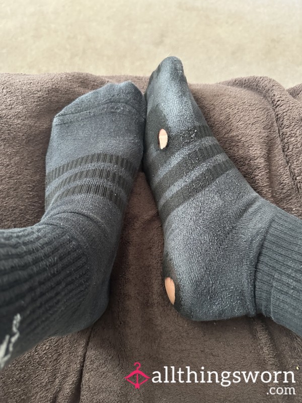 Well Worn Stinky Socks Ready To Be Sniffed