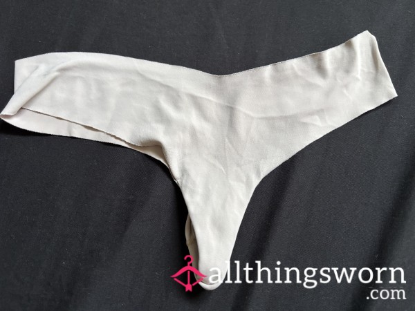 Well Worn Stretchy Nude Thong