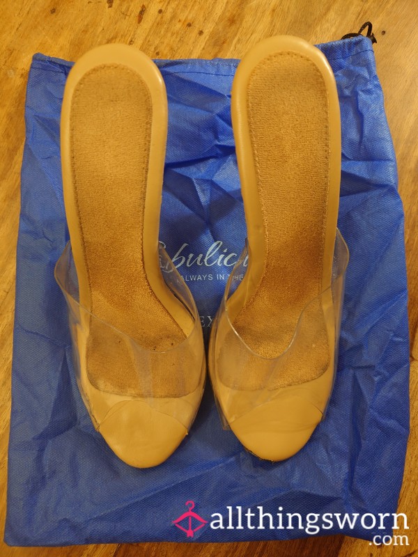 Well Worn Stripper Shoes