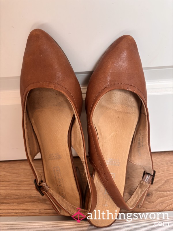 Well Worn Summer Leather Shoes