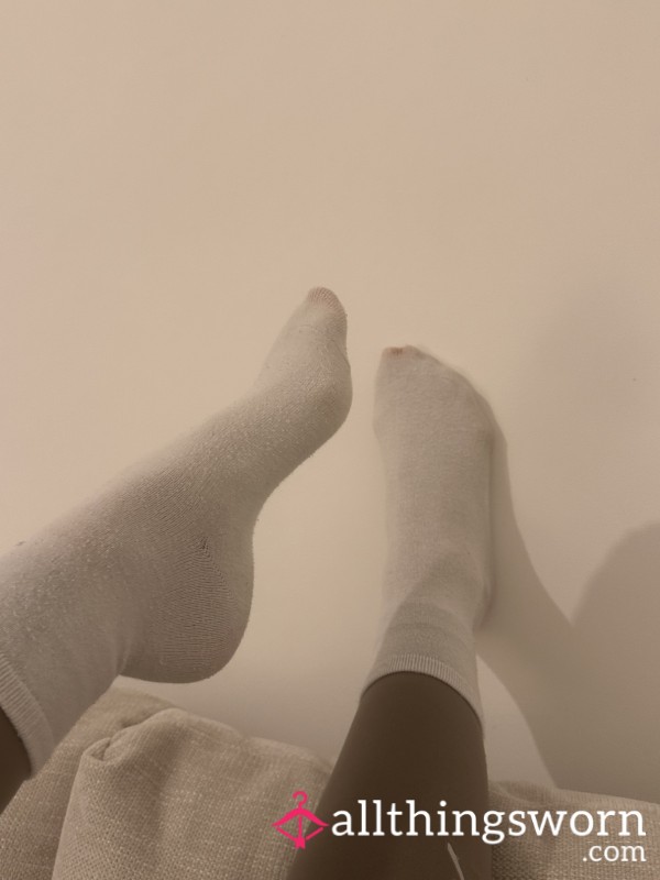 Well Worn Sweaty Gym Socks