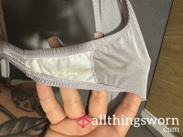 Well Worn Sweaty Heat Thong! Smelly