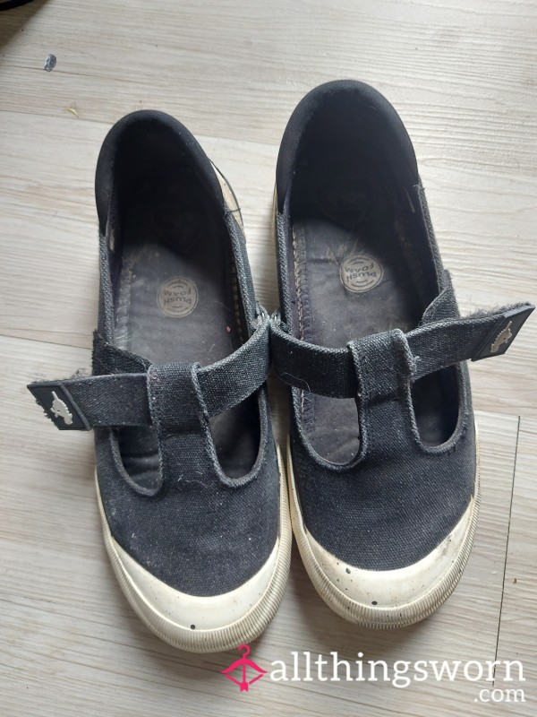 Well Worn Sweaty Shoes