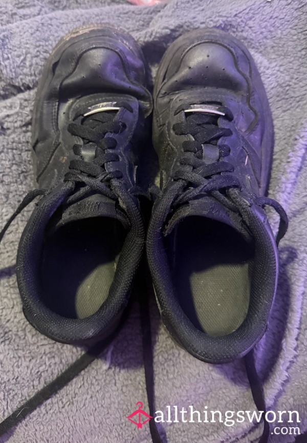 Well Worn Sweaty Sports Shoes