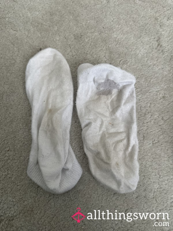 Well Worn Sweaty, Stained Socks