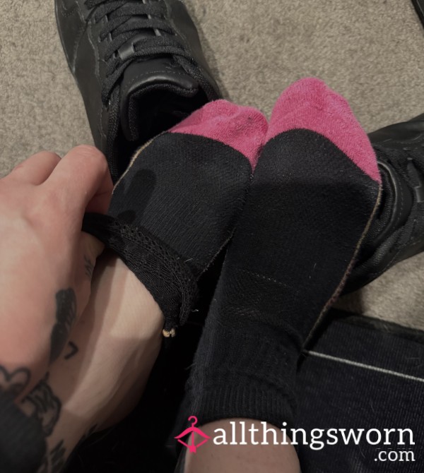 Well Worn Sweaty Work And Gym Socks