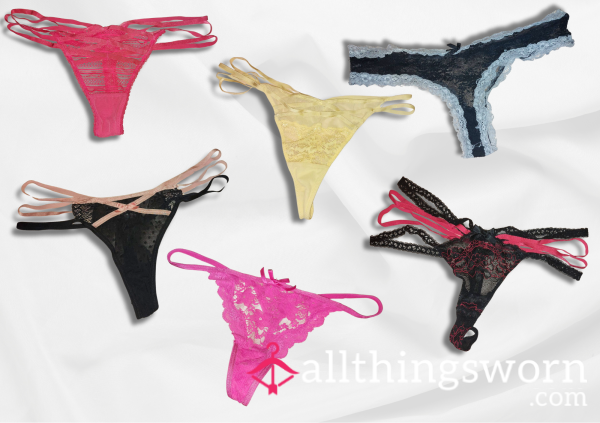 Well-Worn & Teased! Used Panties