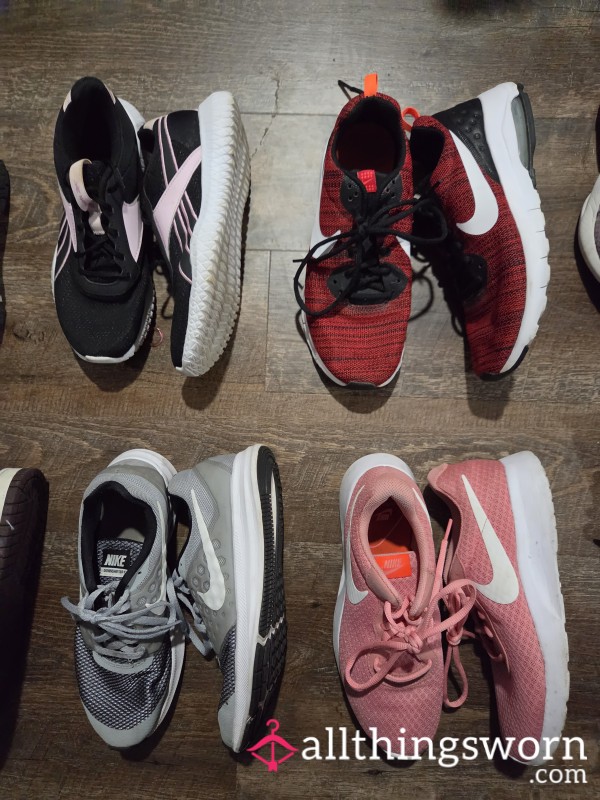 Well Worn Tennis Shoes. Will Wear 48 Hrs Before Ship.🥰+$5 Each Extra Day