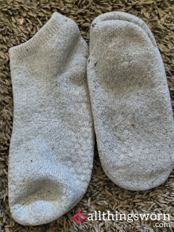 Well Worn Thick Fuzzy Socks