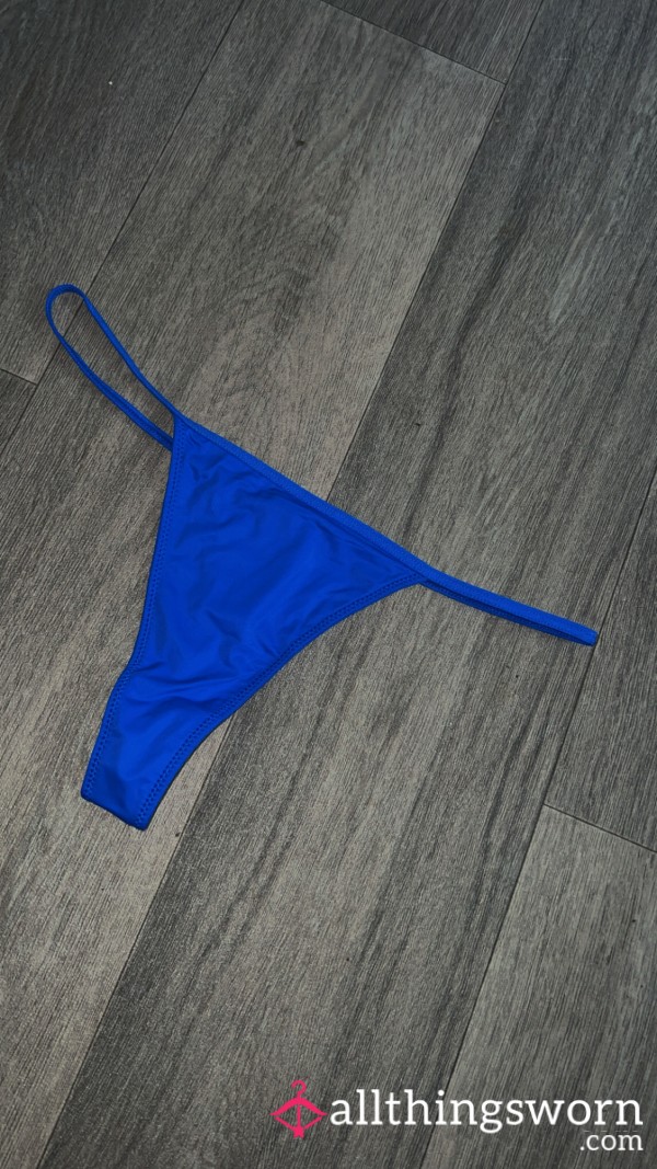 💋well Worn Thong Custom Wear Options Available💋