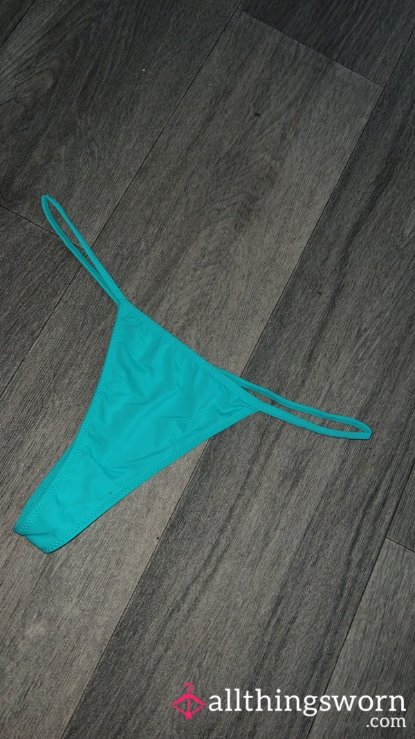 💋well Worn Thong Custom Wear Options Available💋