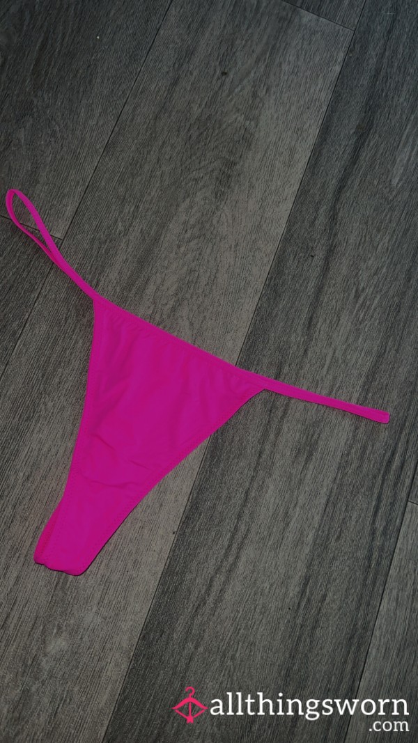 💋well Worn Thong-custom Wear Options Available💋