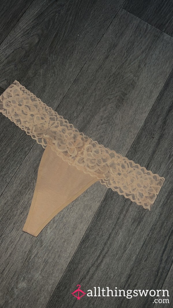 Well Worn Thong🩷custom Wear Time
