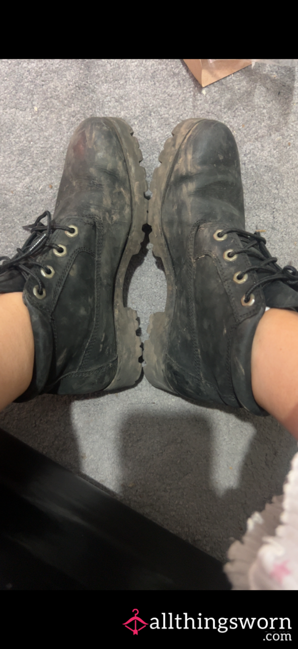 Well Worn Timberland Boots