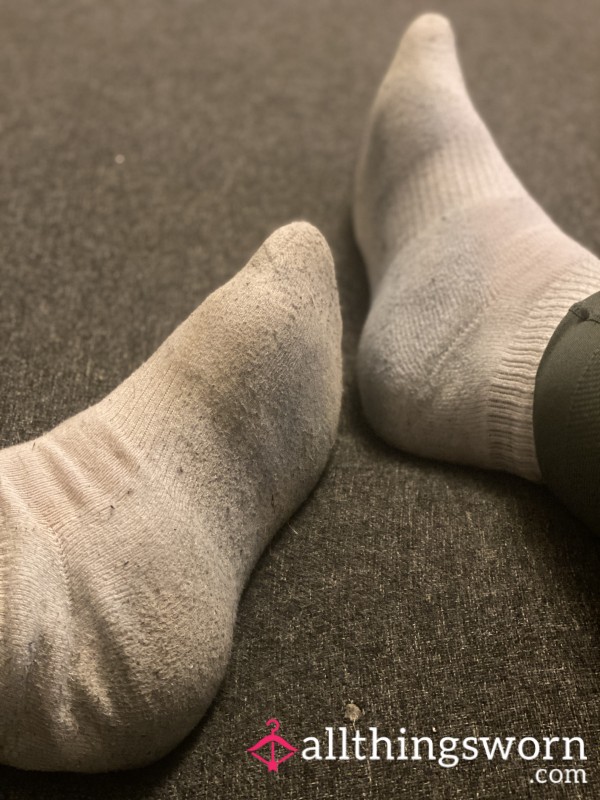 SOLD - Well Worn Trainer Socks
