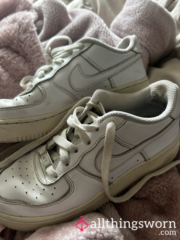 Well Worn AF1 Trainers