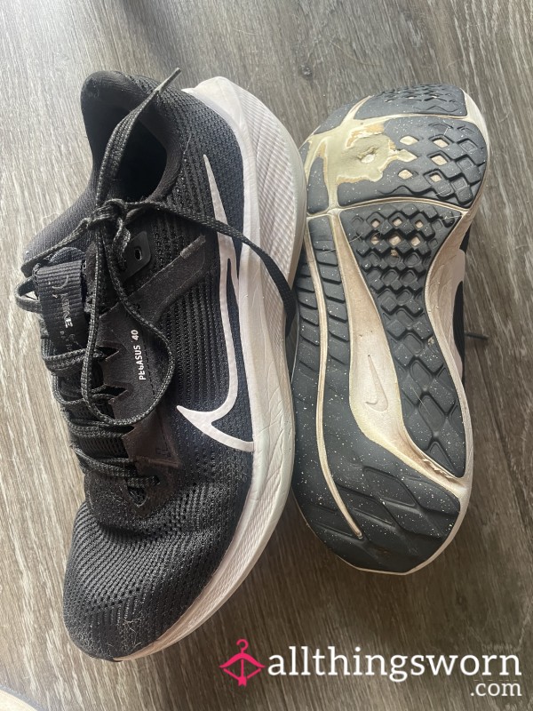 Well Worn Trainers, I Ran 10miles Saturday And Made A Hole, ☺️